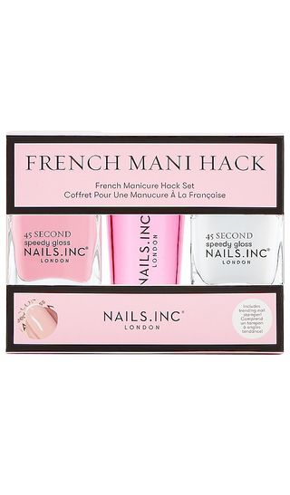 French Mani Hack Nail Polish Set