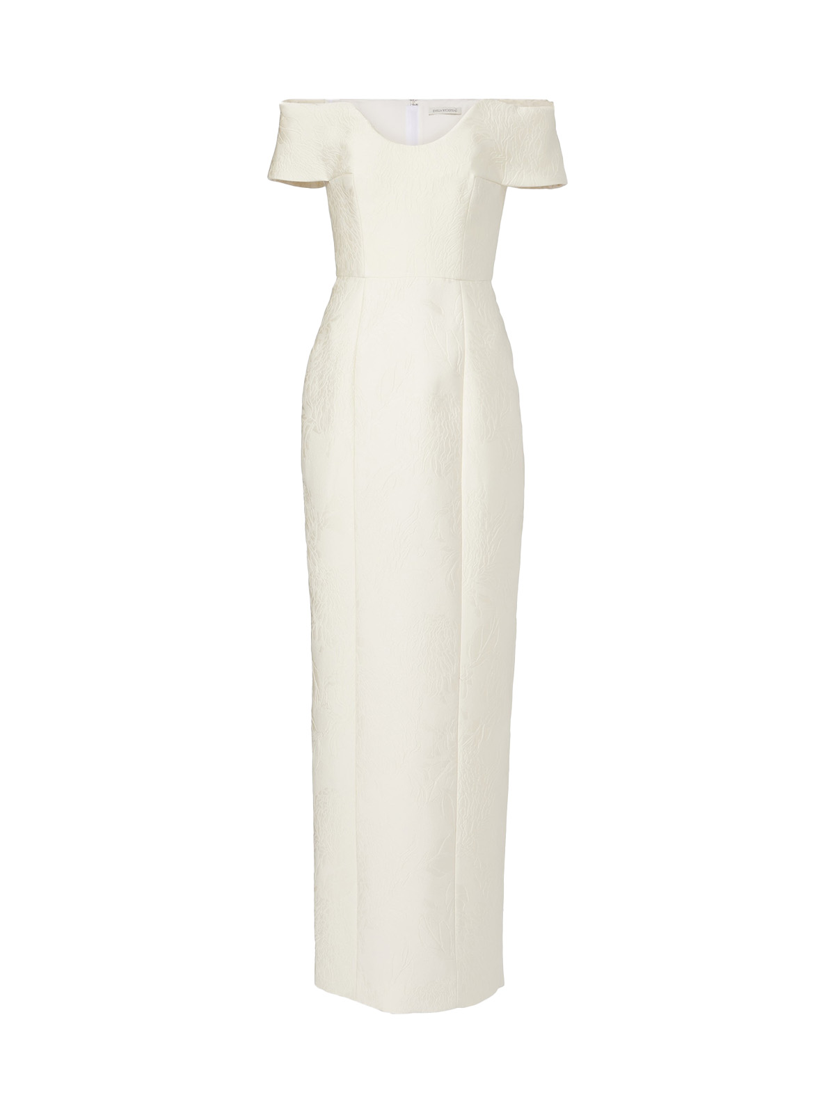 Emilia Wickstead, Aislinn Floral Pencil Cloque Gown