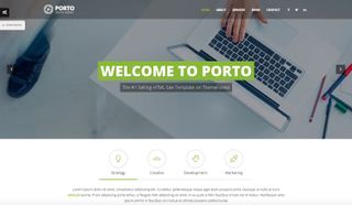 Website templates: Porto