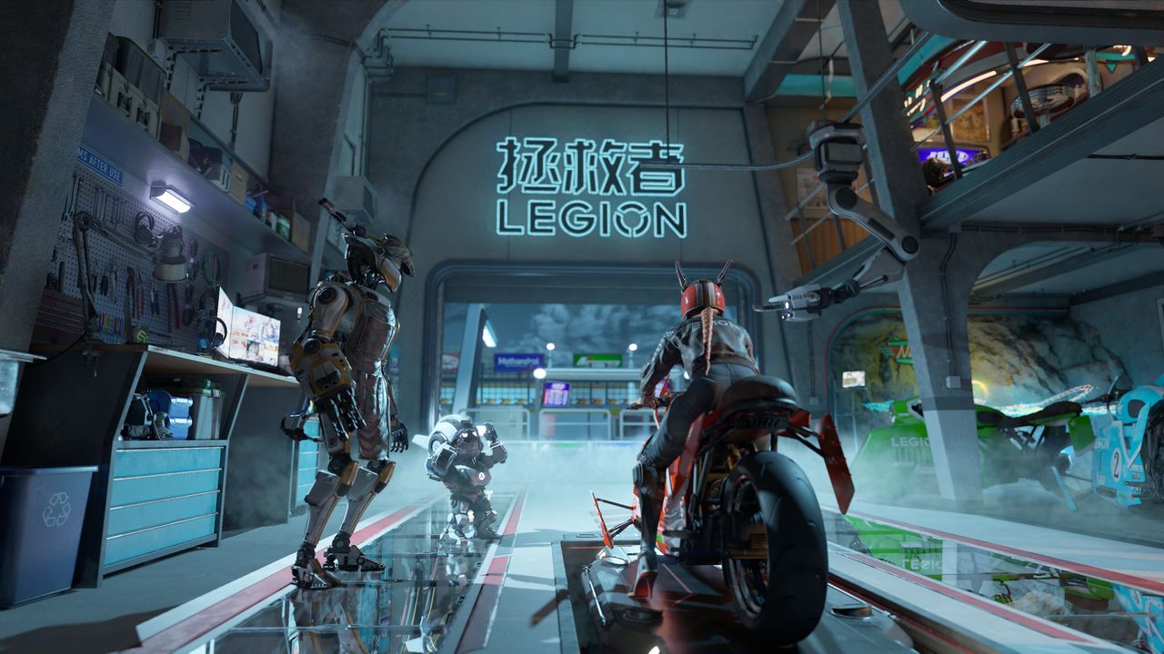 A screenshot of the Speed Way test in 3DMark