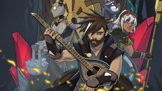 Traveler's Refrain protagonist wielding a lute