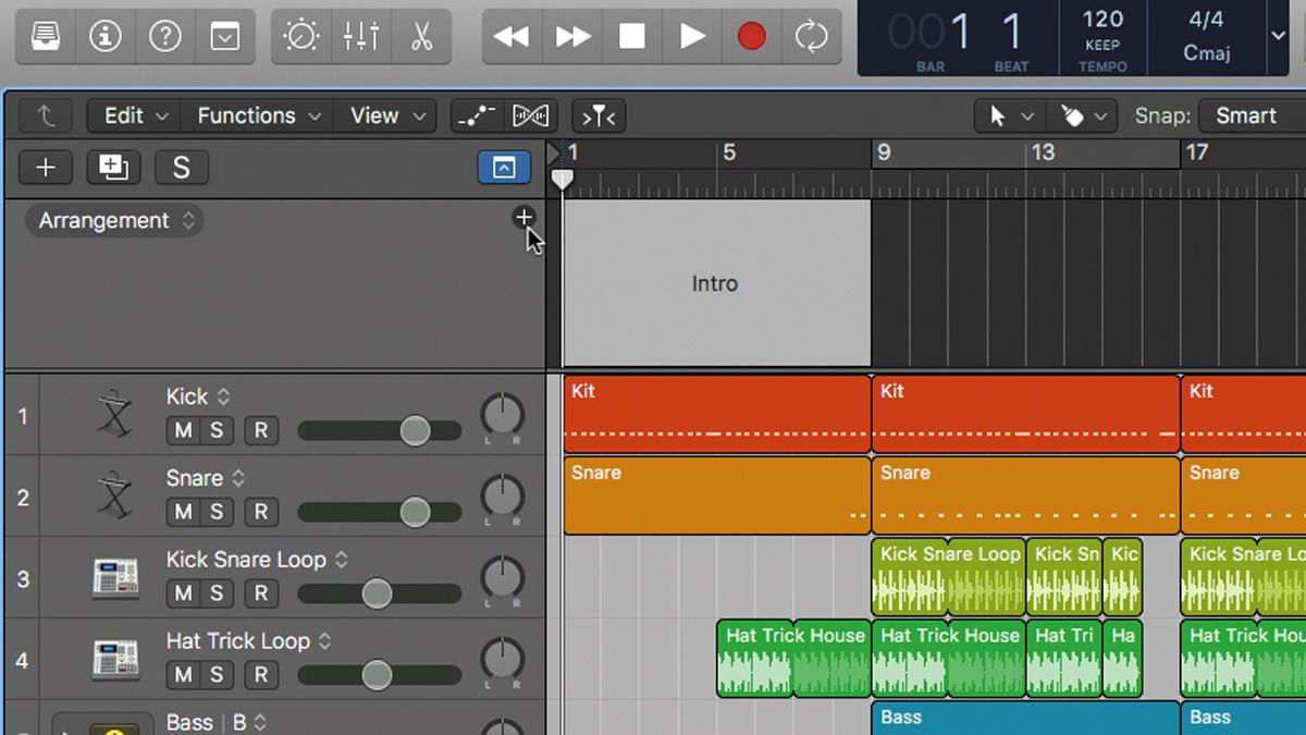 How to use Logic Pro X's Arrangement track to try out ideas MusicRadar