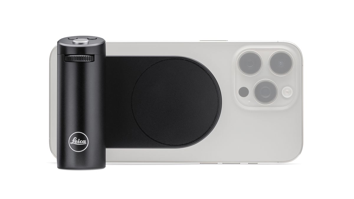 Leica Lux Grip on a white background