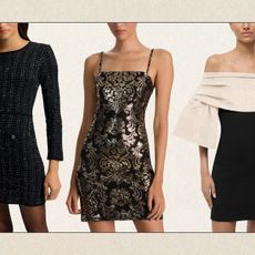 Collage Image of Holiday Occasion Wear From Bloomingdale's
