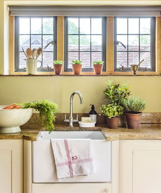 Laundry room ideas with butler sink