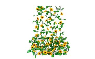 Ouddy 6 Pack 7.8 Ft Sunflower Garland