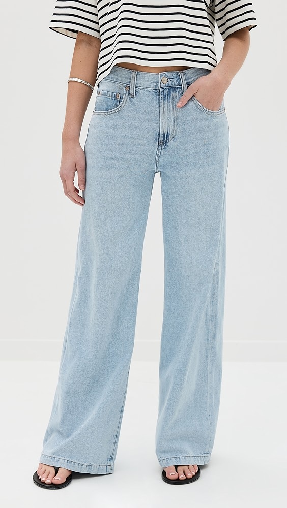 Pistola Jadyn Low Slung Palazzo Jeans