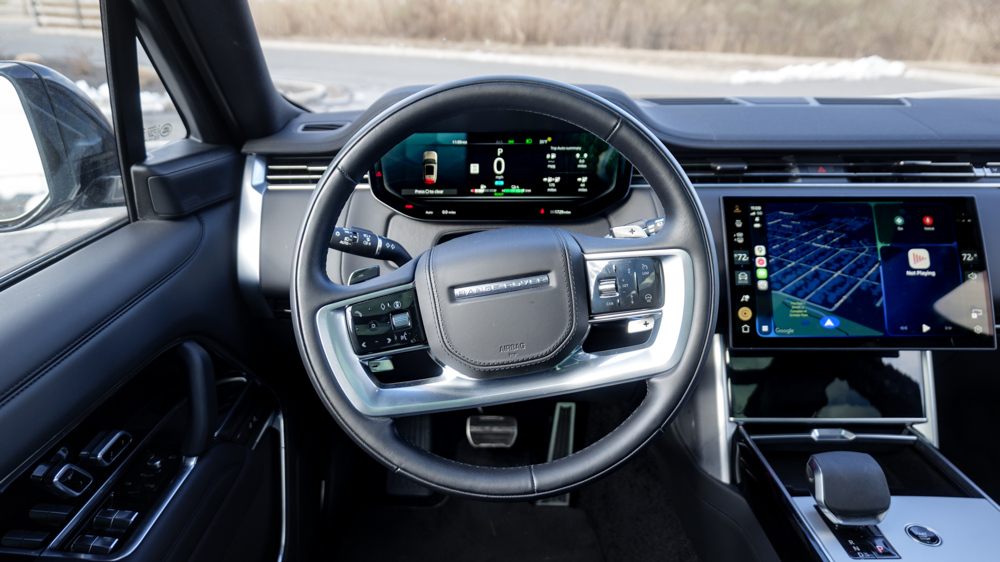 2025 Range Rover L460 test drive.