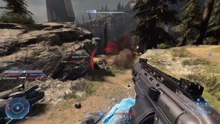 Halo Infinite multiplayer bulldog shotgun kill