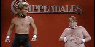 SNL Chris Farley Patrick Swayze Chippendales