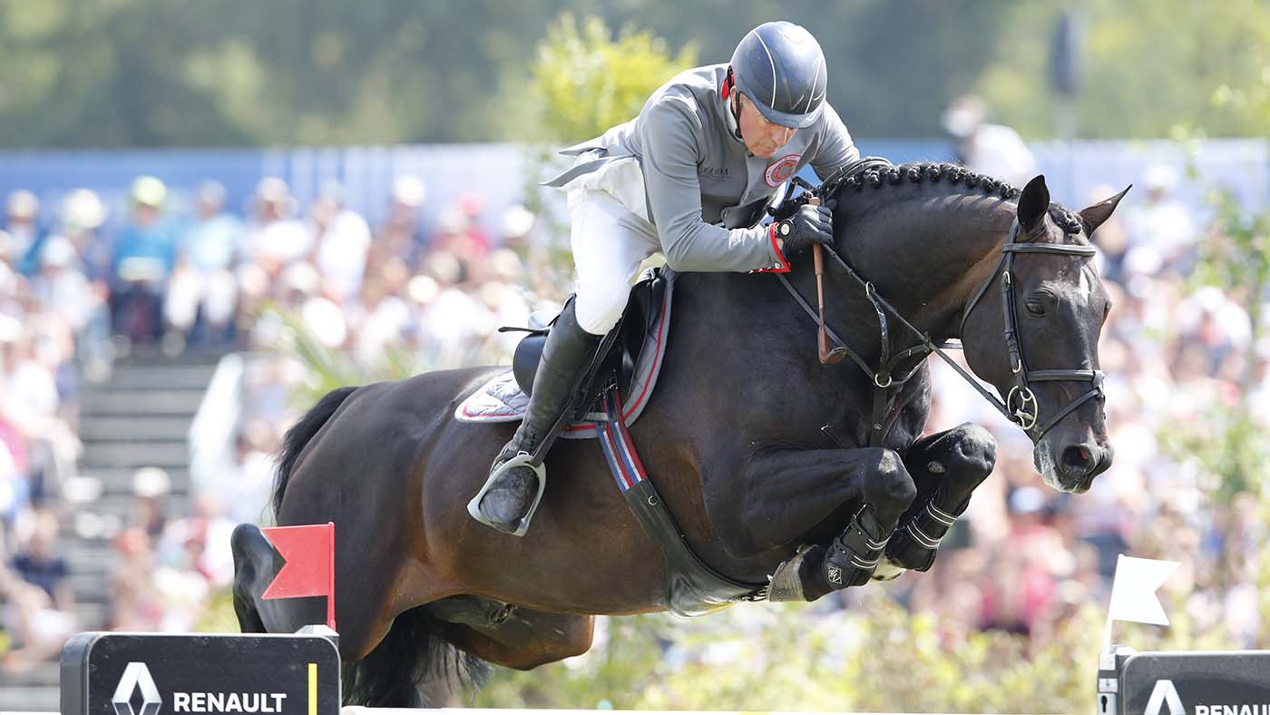 John Whitaker (GBR) on Argento