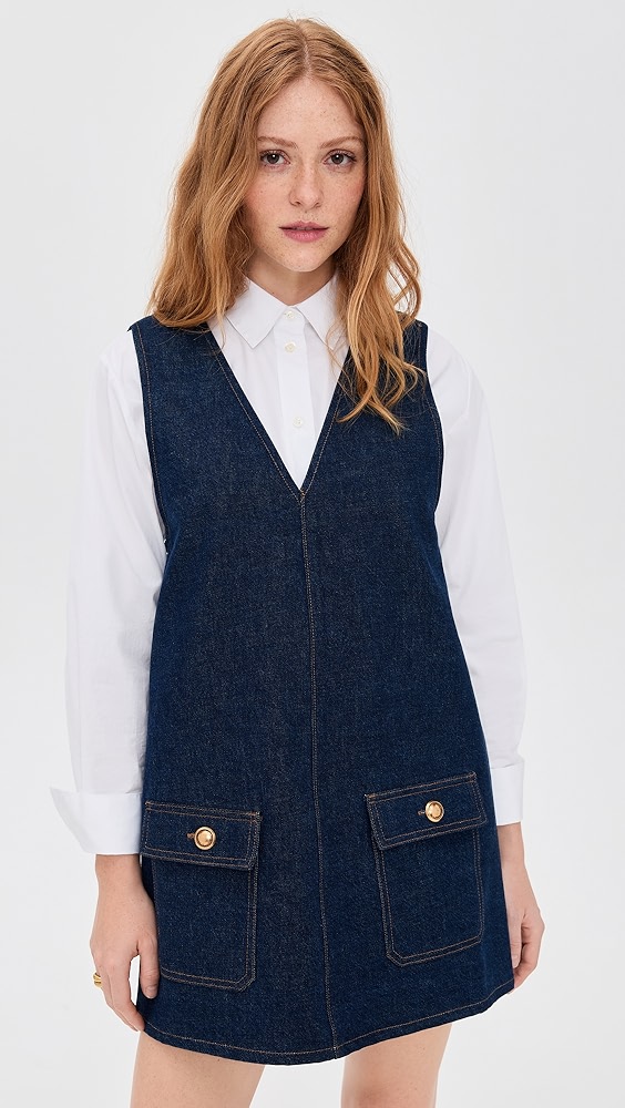 Frame the Pinafore Dress