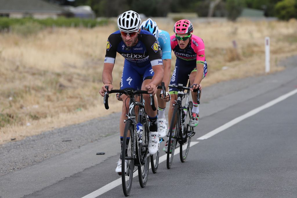 Guillaume Van Keirsbulck (Etixx-Quick-Step) at the Tour Down Under