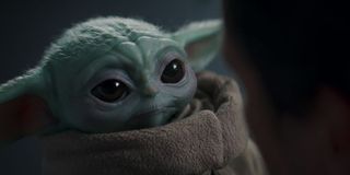 Baby Yoda in the Season 2 finale of The Mandalorian