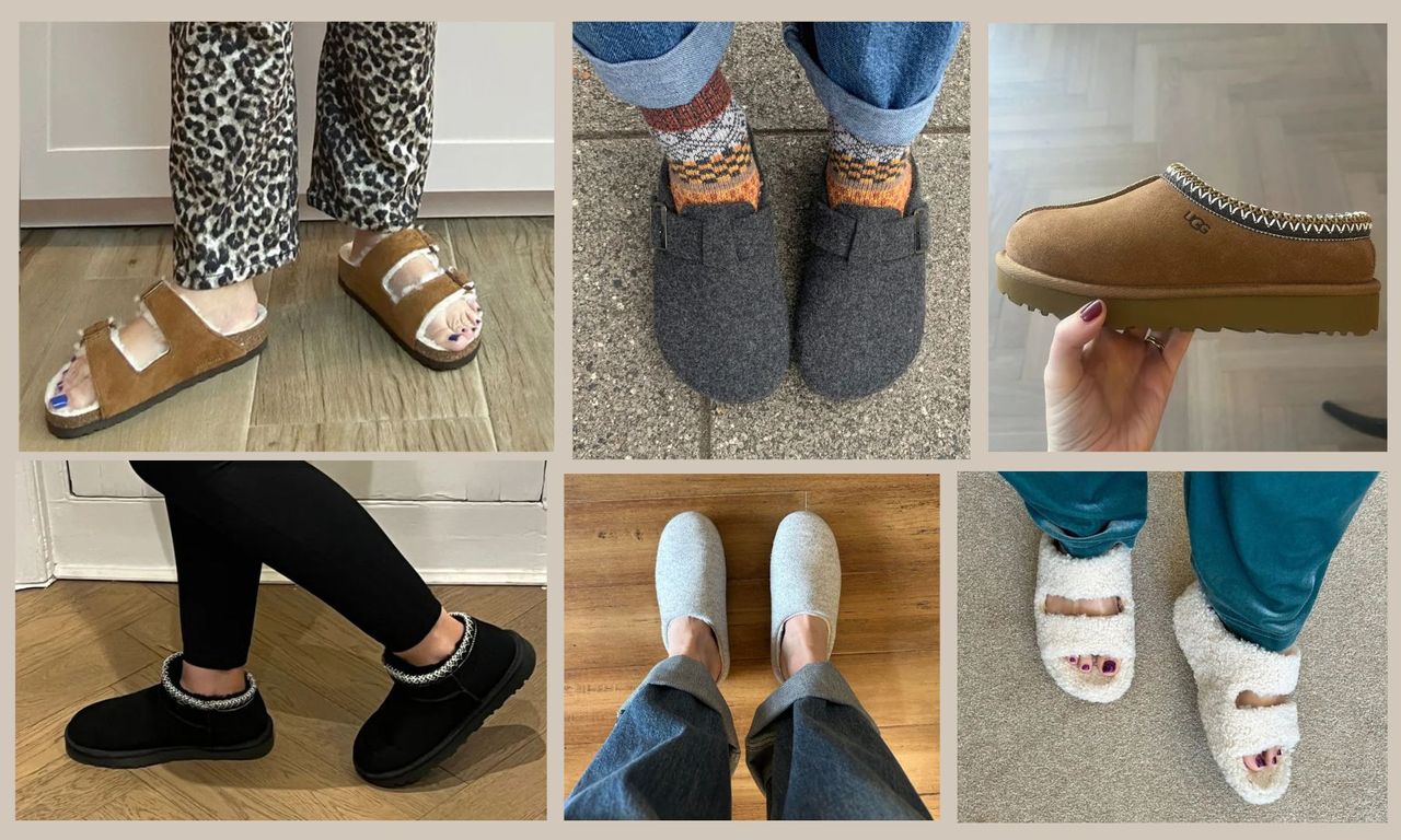 6 images of the best slippers for women 