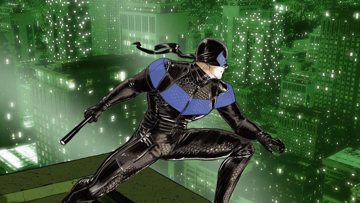 A new take on Nightwing with a death, a return, John Blake, and two Nightwi...