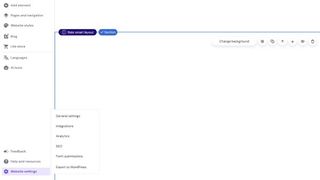 Hostinger website builder dashboard