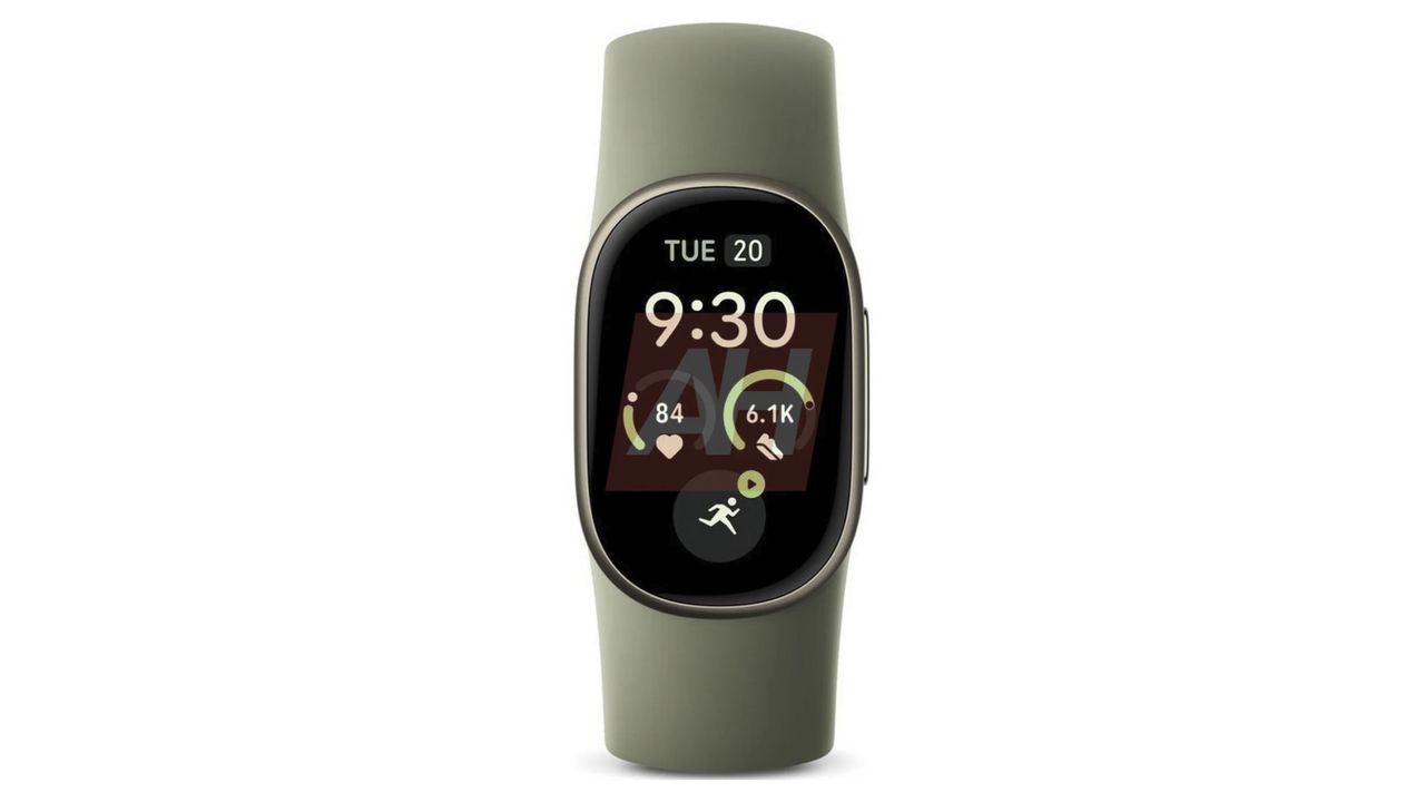 A leaked image of the Fitbit Edge