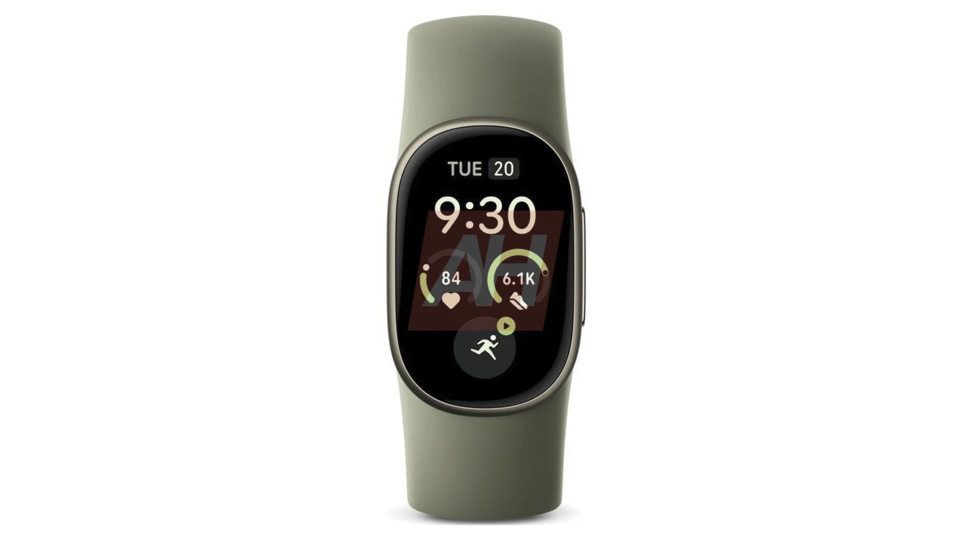 A leaked image of the Fitbit Edge