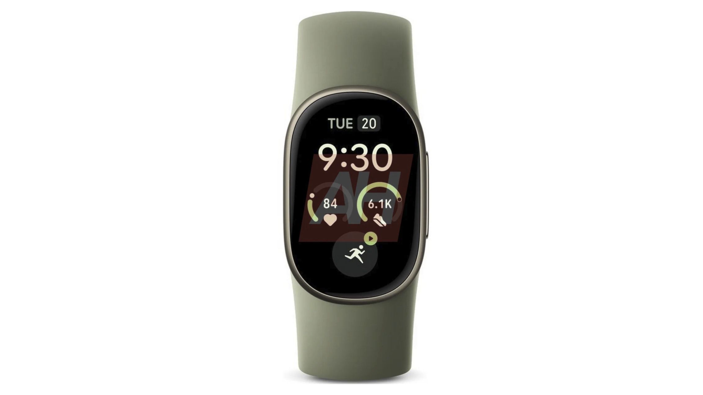 A leaked image of the Fitbit Edge