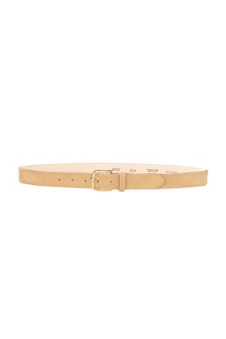 AUREUM Suede Buckle Belt