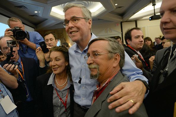 Jeb Bush visits New Hampshire.