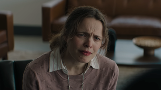 Rachel McAdams looking annoyed in Send Help