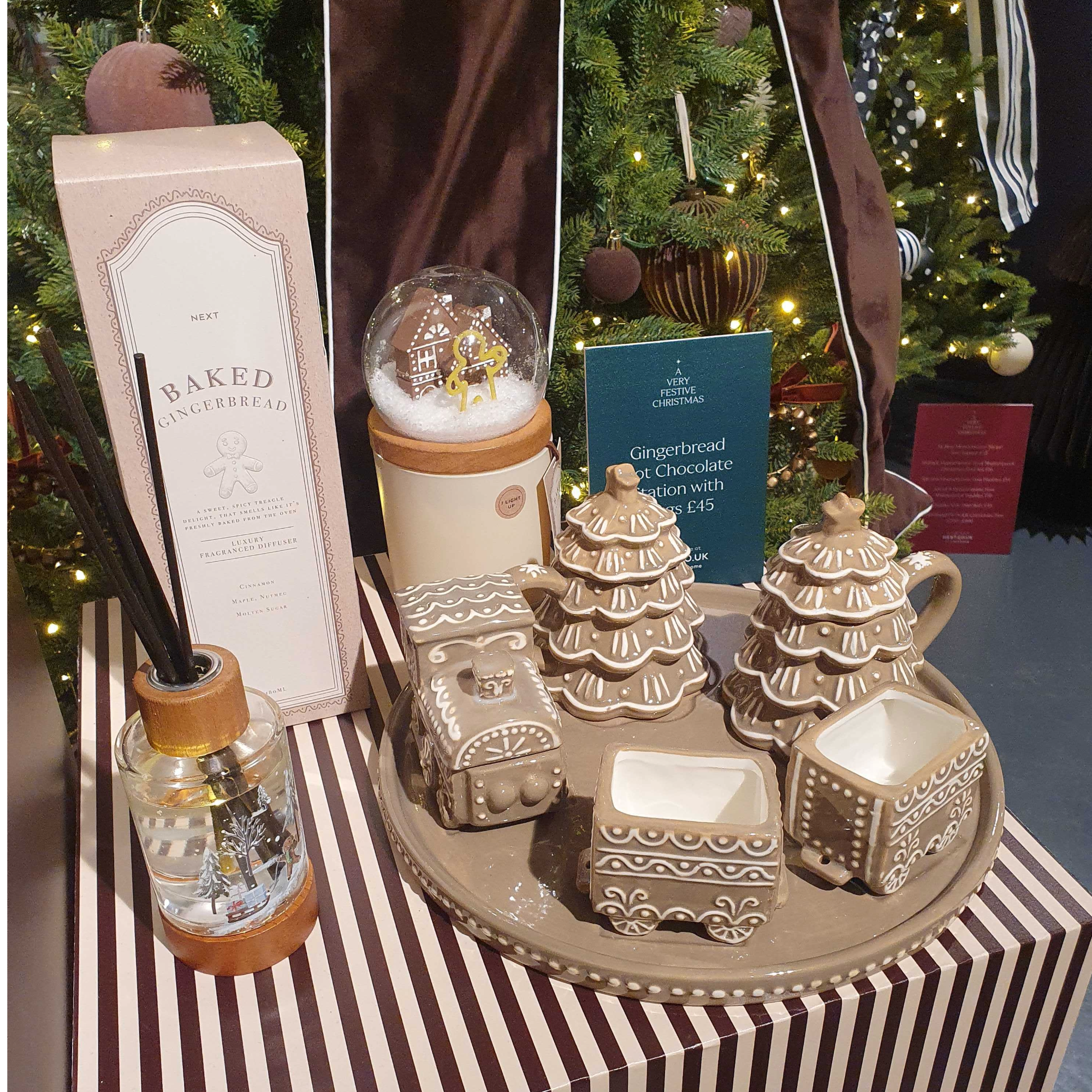 Next's Gingerbread Hot Chocolate set