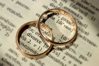 Two separate wedding rings