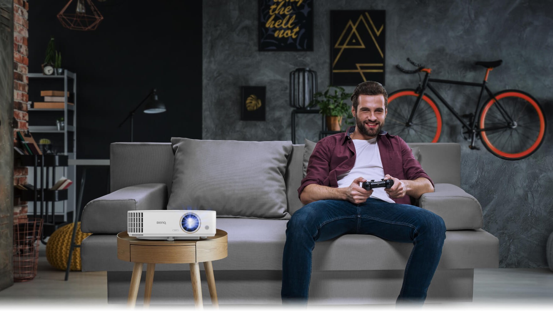 BenQ TH685 1080p Gaming Projector - Refurbished, 4K HDR, 8.3ms @120Hz, 3500 Lumens