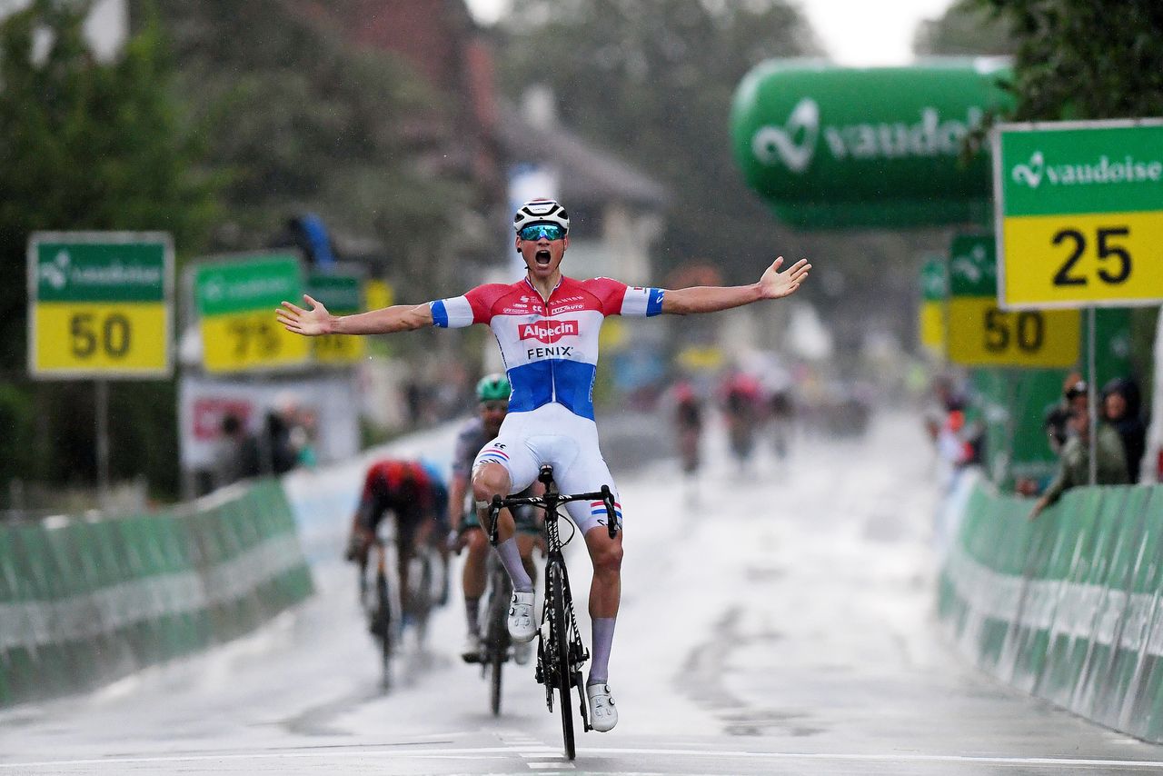 Mathieu van der Poel wins stage two of the Tour de Suisse 2021