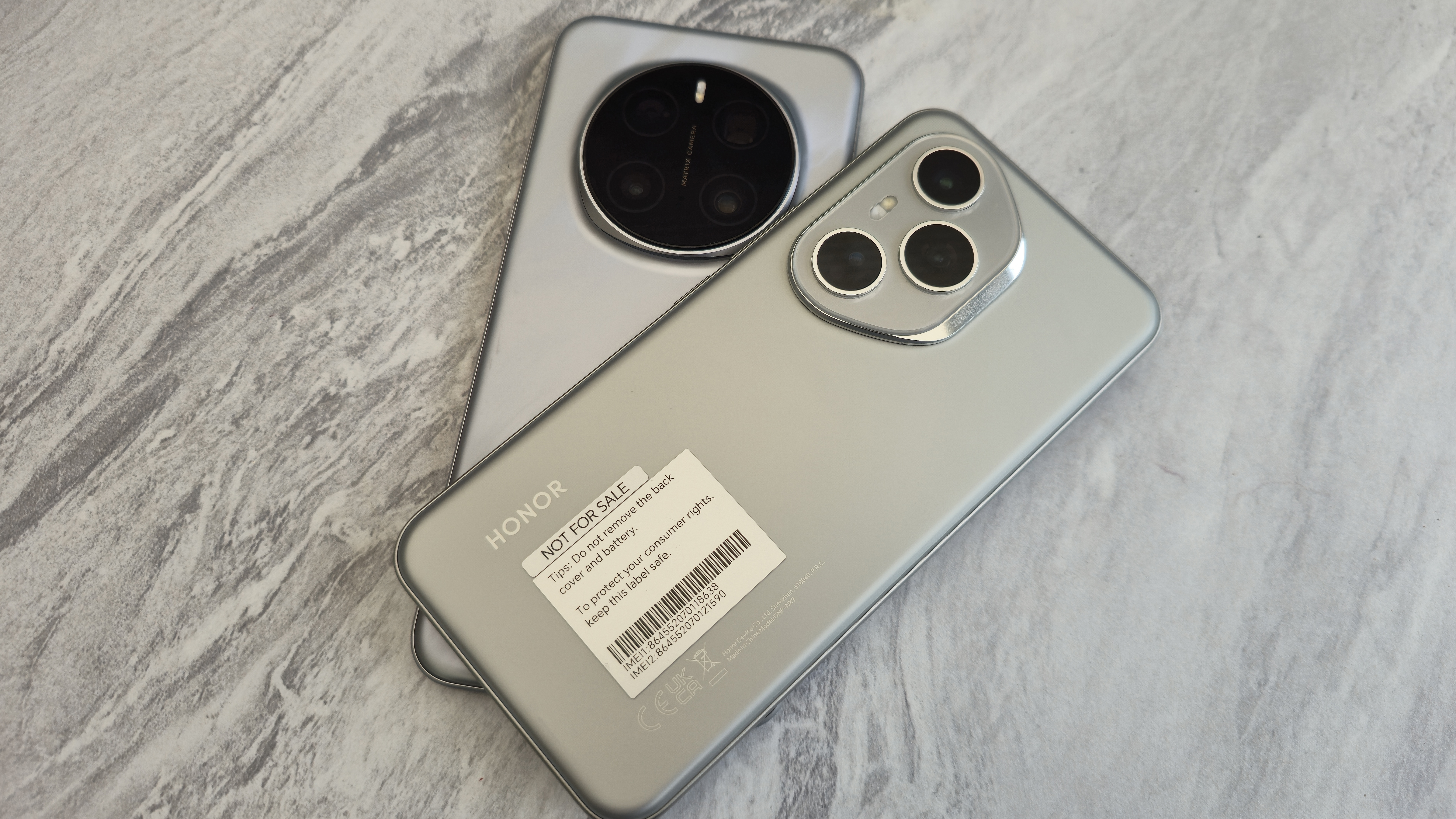 The Honor 400 Pro with the Honor Magic 7 pro