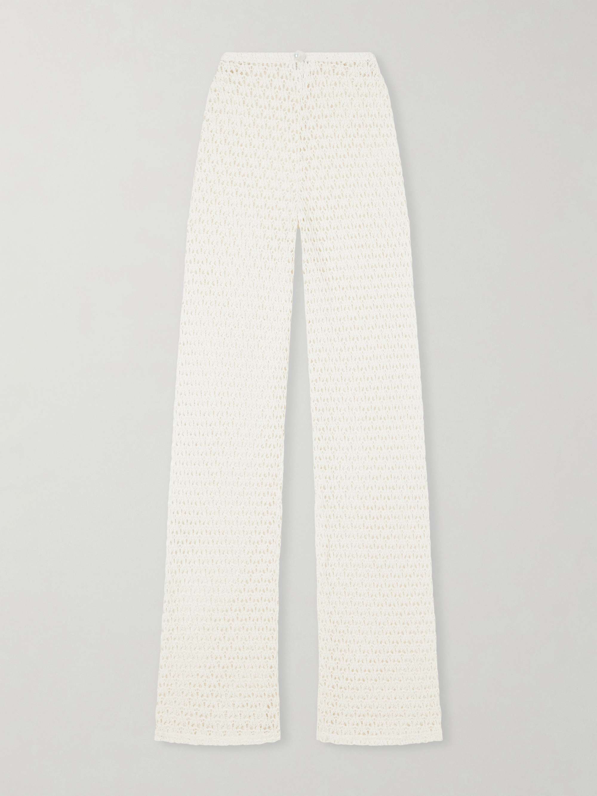 Playa Crocheted Cotton Coverup