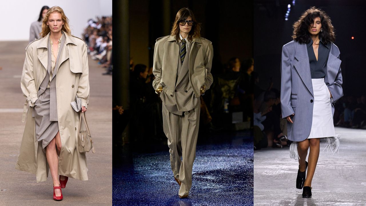 The soft power trend on the spring/summer 2025 runways.