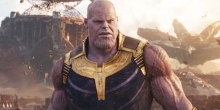 Josh Brolin playing Thanos In Avengers 4