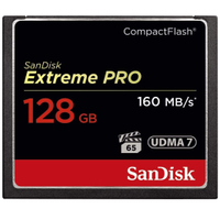 SanDisk Extreme PRO 128GB CompactFlash card: $89.99