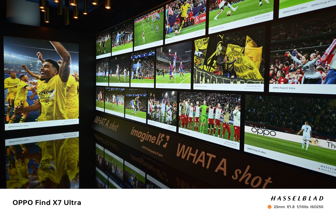 Oppo Find X7 Ultra sample photos &ndash; at UEFA Champions League 2024 final