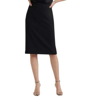 Image of black pencil skirt