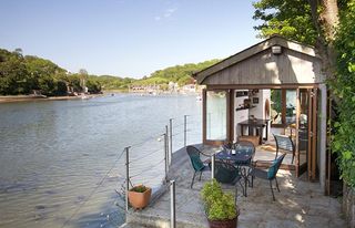 devon waterside boathouse