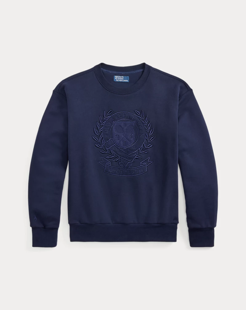 Wimbledon Vintage Fit Crest Sweatshirt
