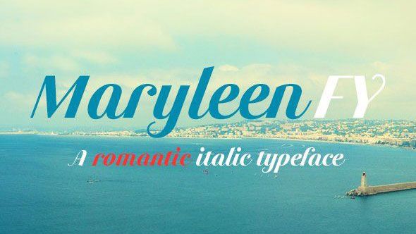 best italic fonts for logo