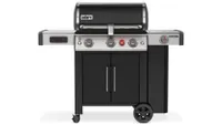 WEBER GENESIS II EX-335 GBS SMART GAS BARBECUE on white background