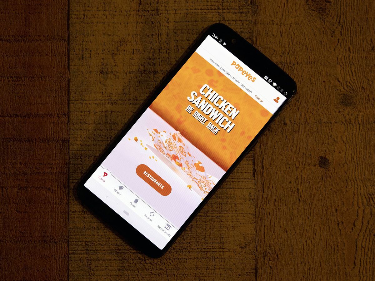 popeyes app for android