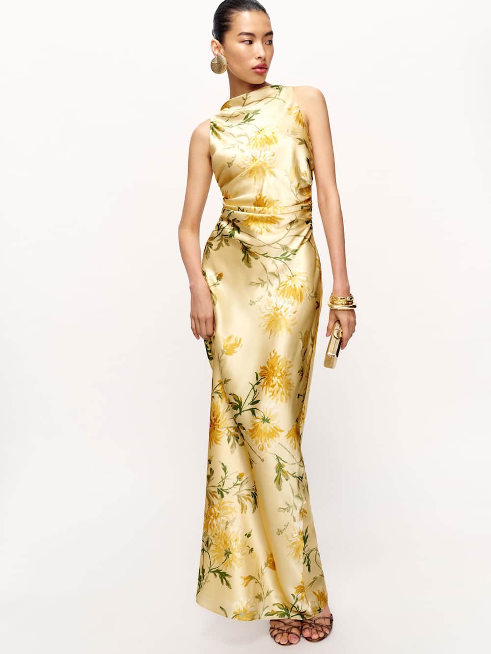 Anaiis Silk Dress