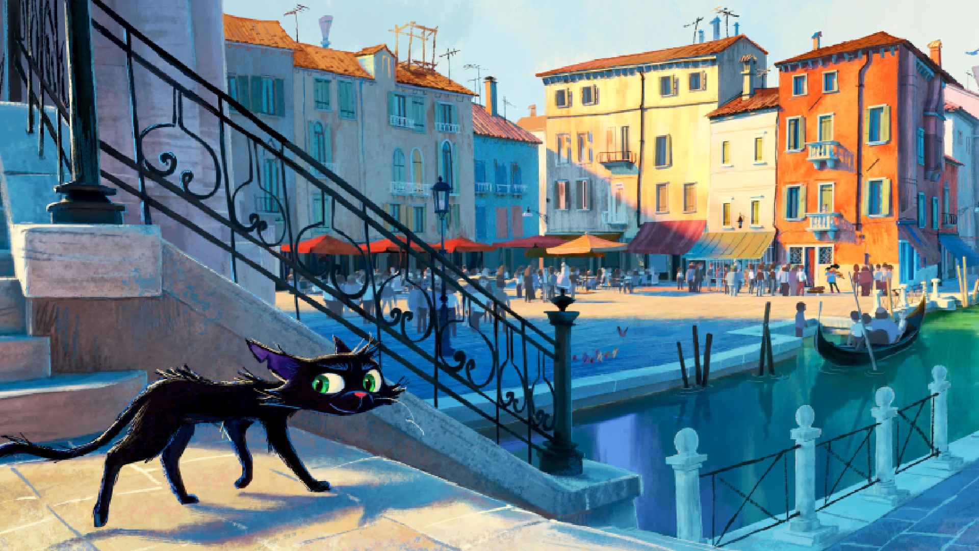 Still from upcoming Disney Pixar movie Gatto