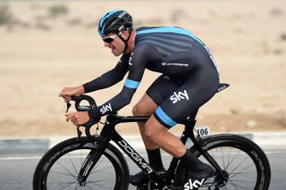 Ian Stannard on stage three of the 2015 Tour of Qatar