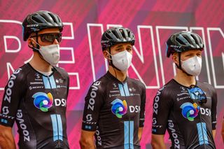 Giro d'Italia 2021 - 104th Edition - 5th stage Modena - Cattolica 177 km - 12/05/2021 - Romain Bardet (FRA - Team DSM) - Jai Hindley (AUS - Team DSM) - photo Luca Bettini/BettiniPhotoÂ©2021