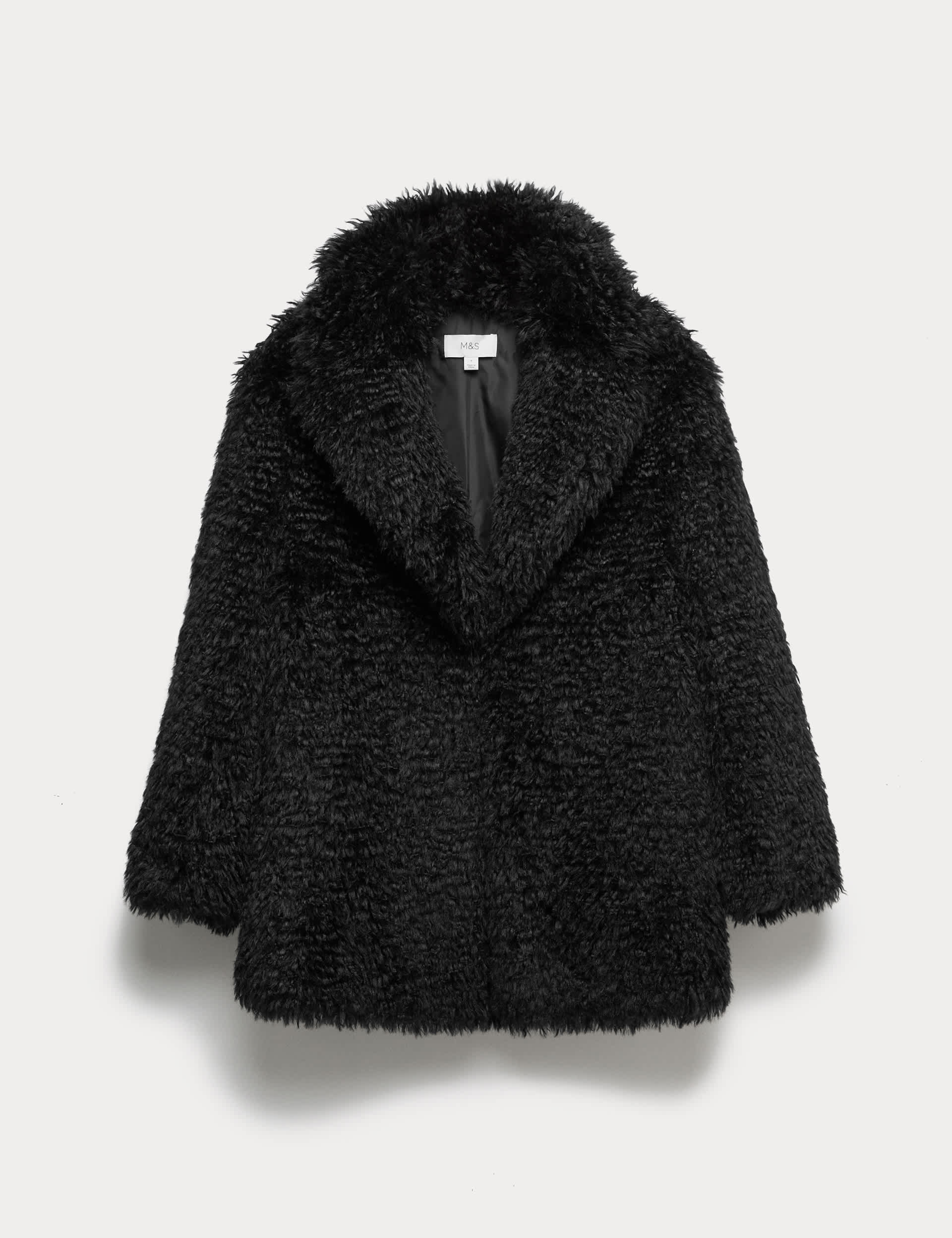 Shaggy Faux Fur Coat