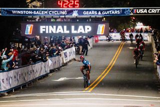 USA Crits: Marlies Mejias and Bryan Gomez sprint to victory at Streets of Fire Criterium to open final weekend of racing in Winston-Salem