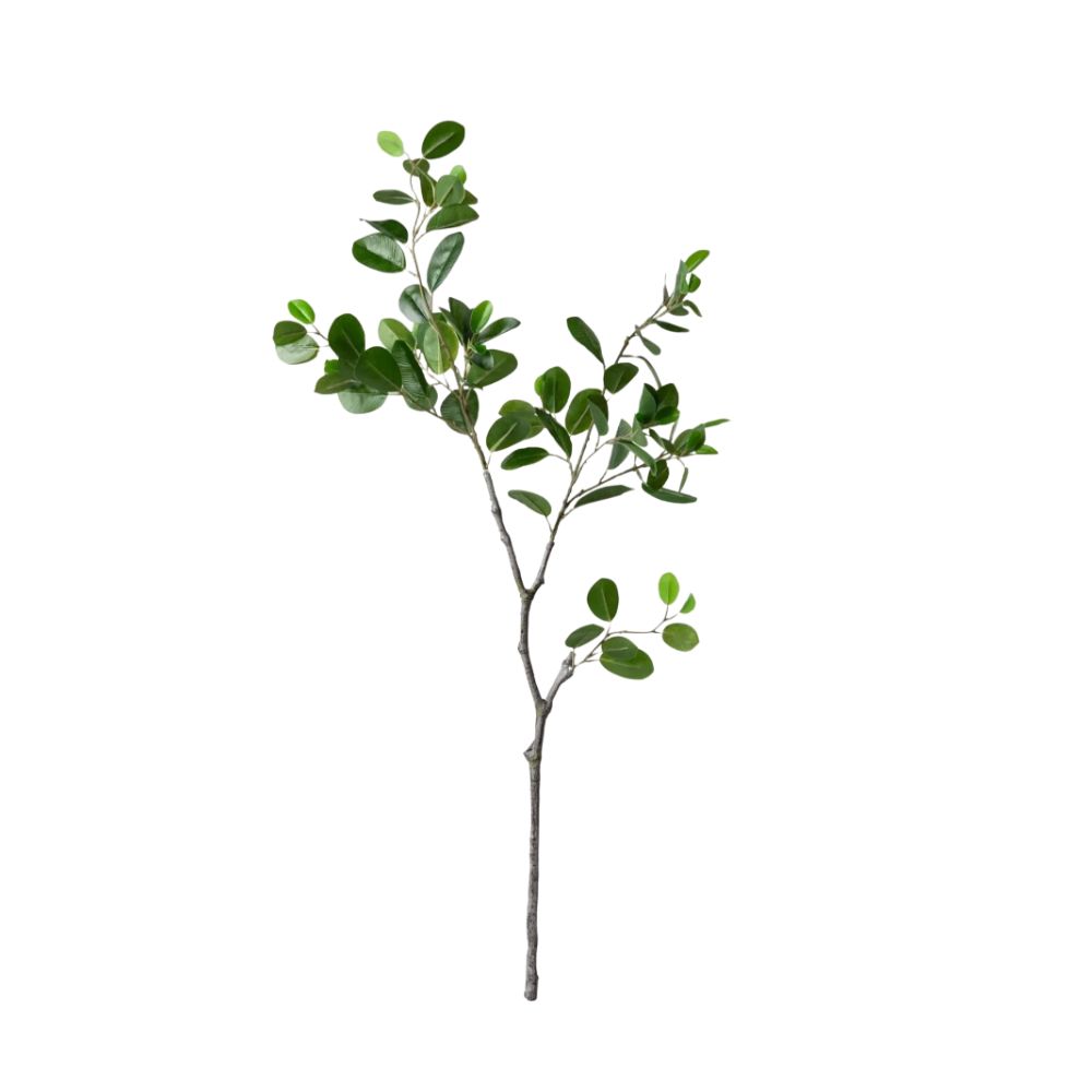 leafy faux branch decoration